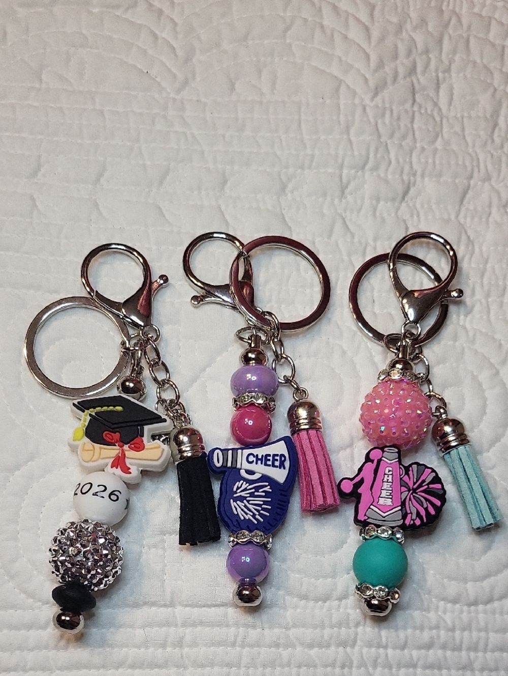 Beaded Keychain Or Bag Charm- NIP- Buyer's Choice